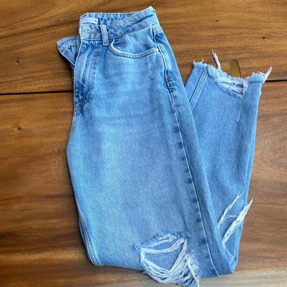 Zara mom fit jeans